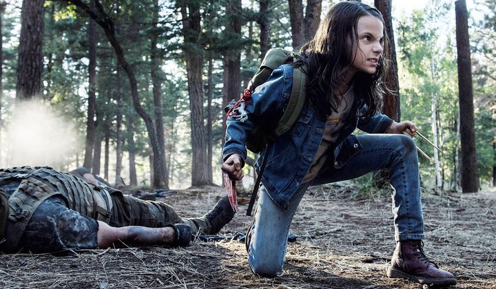 Dafne Keen en 'Logan'