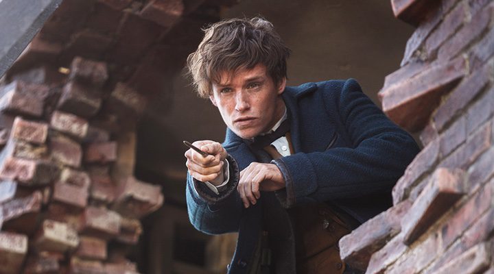 Eddie Redmayne como Newt Scamander en 'Animales fantásticos y dónde encontrarlos'