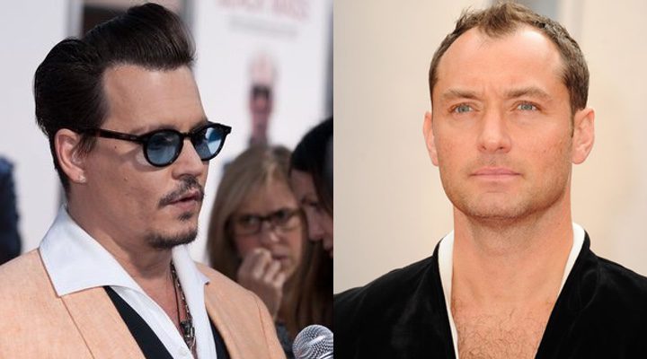 Johnny Depp y Jude Law