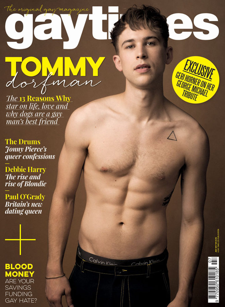 Tommy Dorman en Gay Times