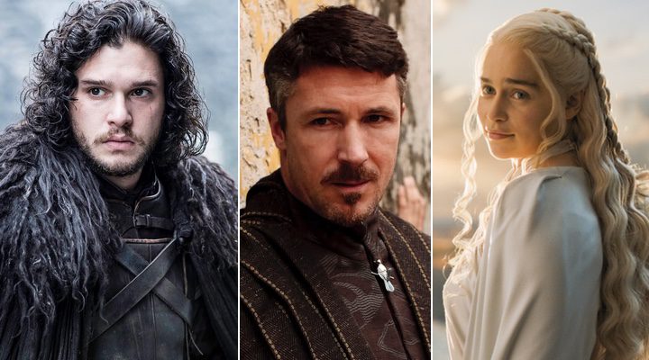  Daenerys, Jon Snow y Meñique en 'Juego de Tronos'