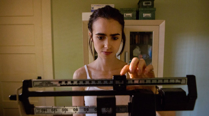 Lily Collins en 'Hasta los huesos'