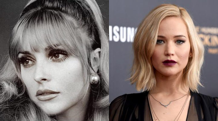 Sharon Tate y Jennifer Lawrence