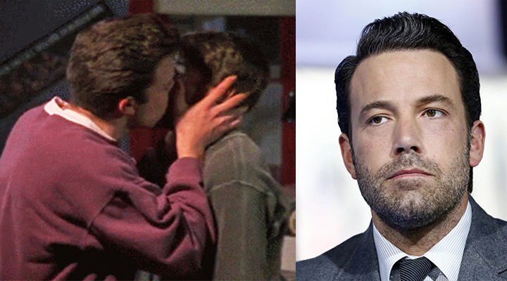 beso Ben Affleck y Jason Lee