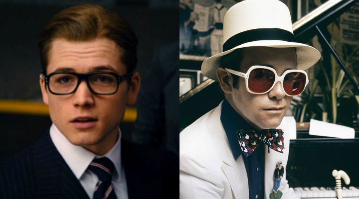 Taron Egerton y Elton John