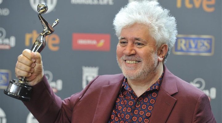 Pedro Almodóvar recoge su Premio Platino por 'Julieta'