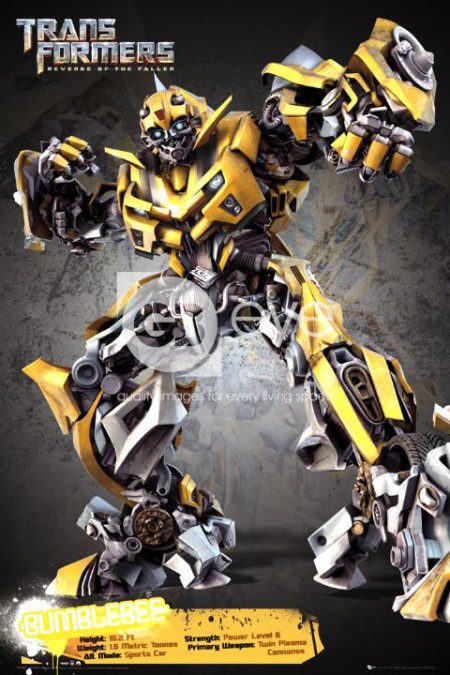 Carteles de personajes de 'Transformers 2'