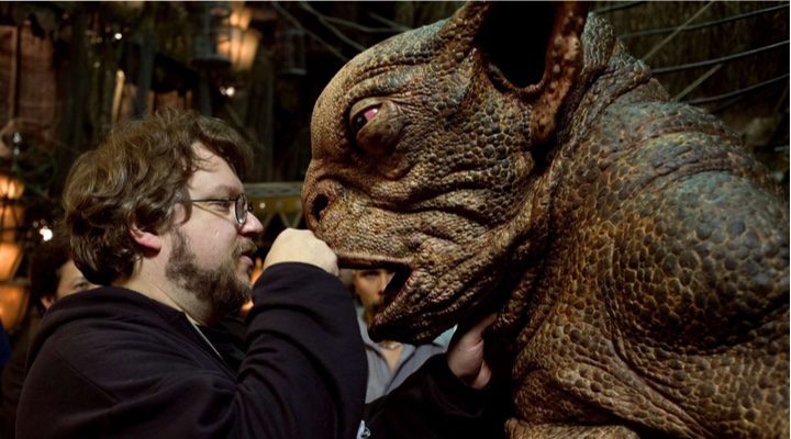 Guillermo del Toro en el set de su película 'The Shape of Water'