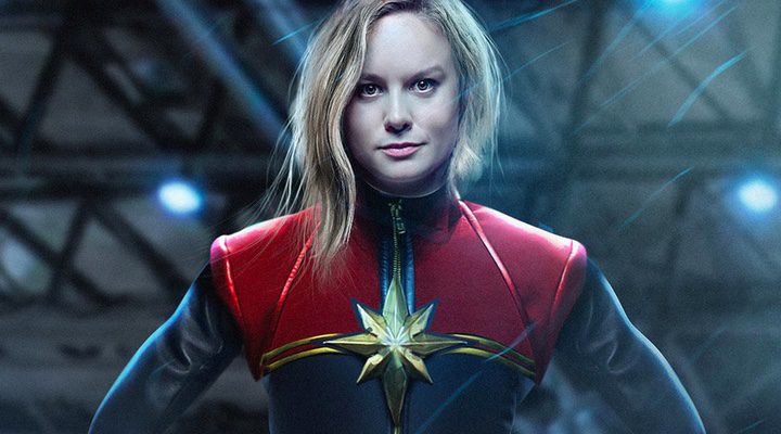 Brie Larson como Capitán Marvel