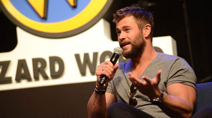 Chris Hemsworth en la Comic-Con de San Diego 2017