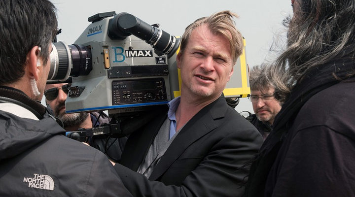 Christopher Nolan durante el rodaje de 'Dunkerque'