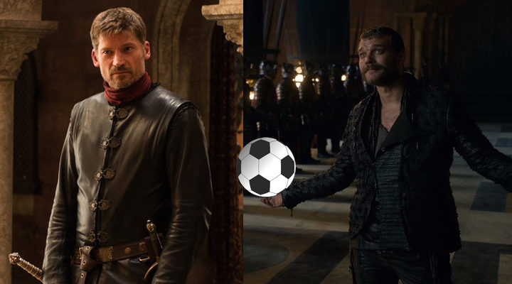 Jamie Lannister y Euron Greyjoy