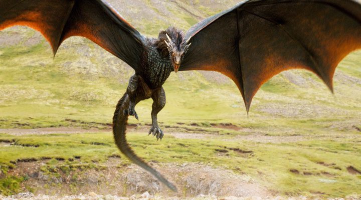 Drogon en 'Juego de Tronos'