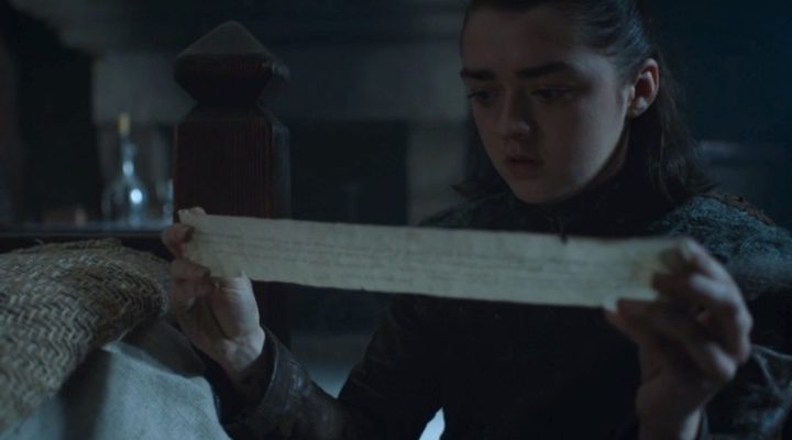 Maisie Williams como Arya Stark en 'Juego de Tronos'