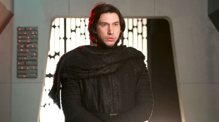 Adam Driver como Kylo Ren