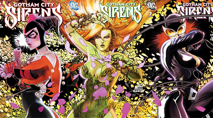 Portadas de 'Gotham City Sirens'