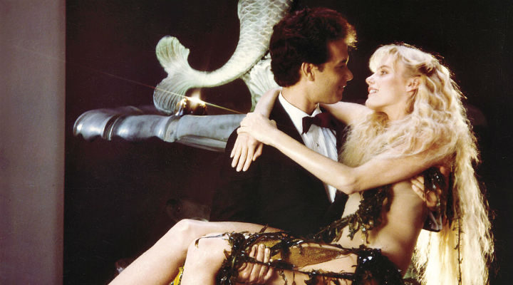 Tom Hanks y Daryl Hannah en 'Un, dos, tres... Splash'