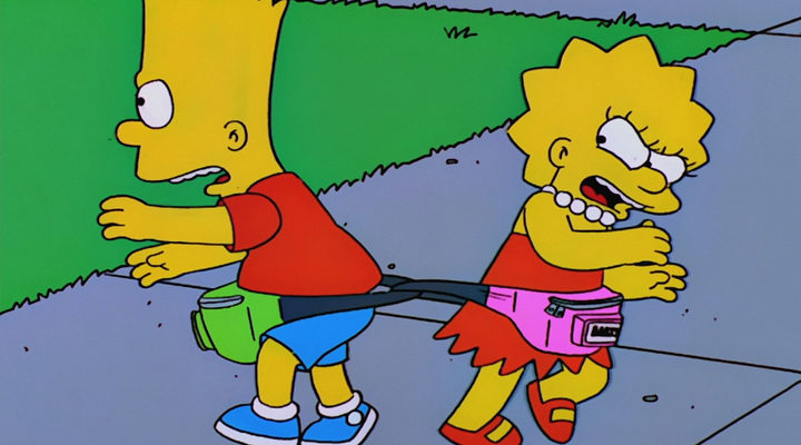 Lisa y Bart