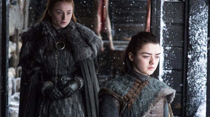 Arya y Sansa en 'Juego de Tronos'