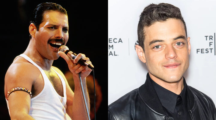 Freddie Mercury y Rami Malek