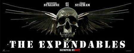 Cartel y banner de 'The Expendables'