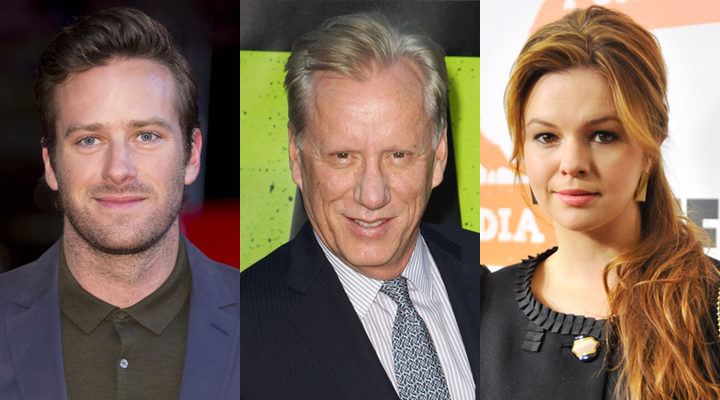 Armie Hammer, James Woods y Amber Tamblyn