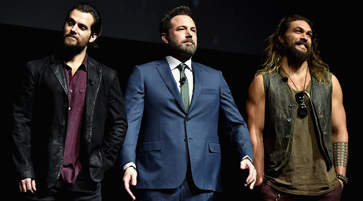 Ben Affleck, Jason Momoa y Henry Cavill