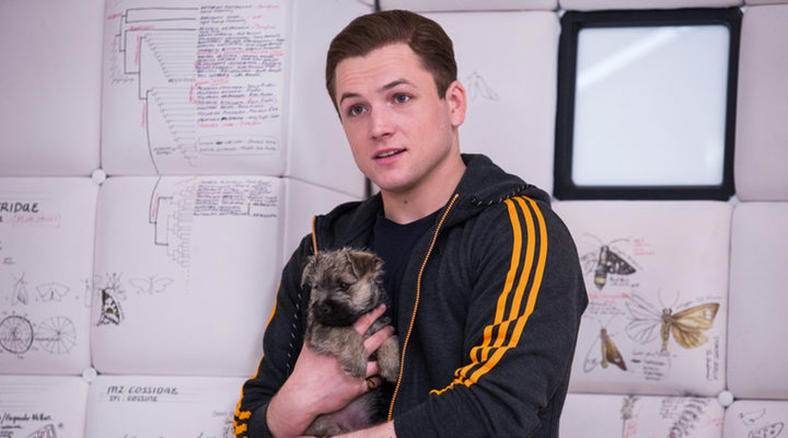 Taron Egerton en 'Kingsman: Servicio secreto