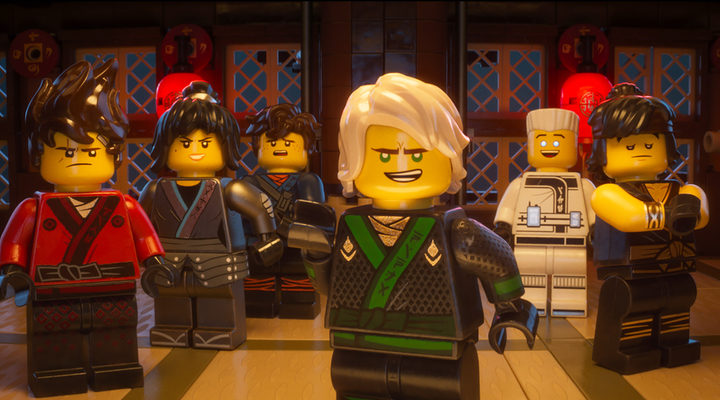 Los personajes de 'La LEGO Ninjago Película