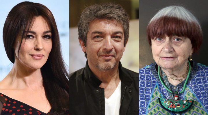 Monica Bellucci, Ricardo Darín y Agnès Varda