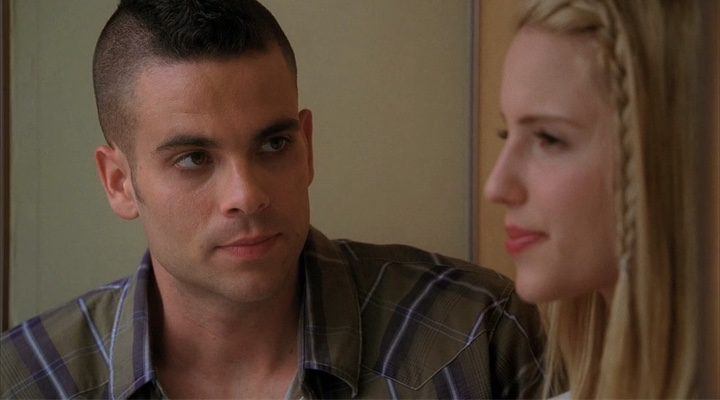 Mark Salling y Dianna Agron en 'Glee'