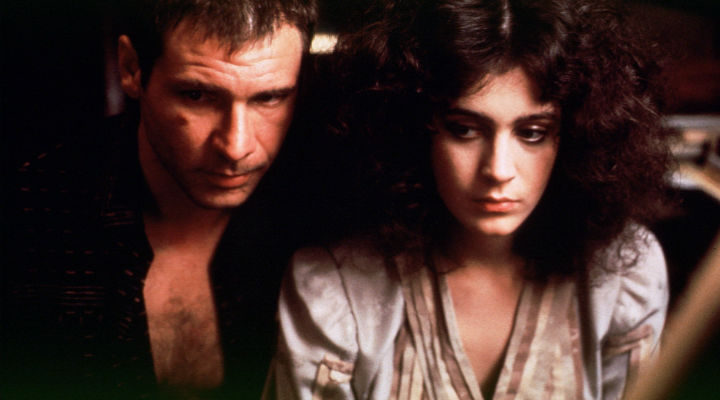 Harrison Ford y Sean Young en 'Blade Runner'