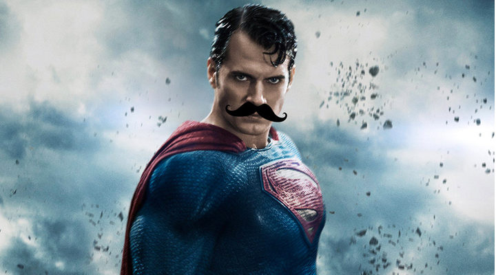 Bigote falso de Henry Cavill