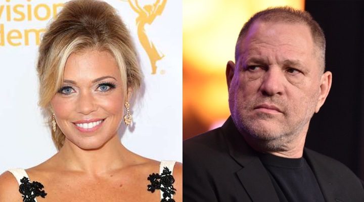 Lauren Sivan y Harvey Weinstein