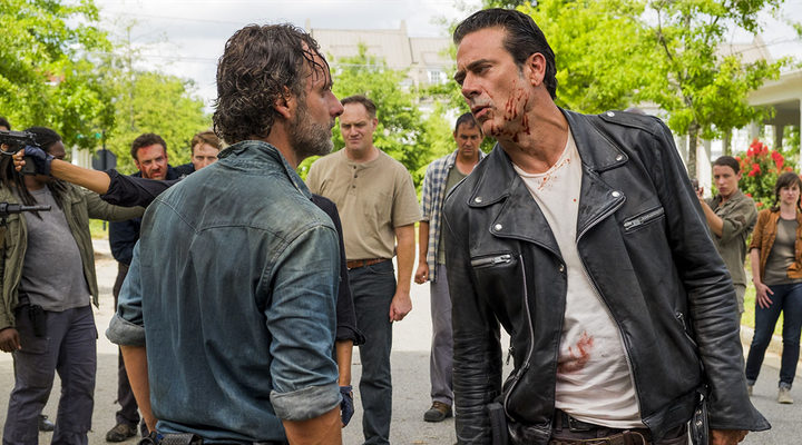 Rick y Negan