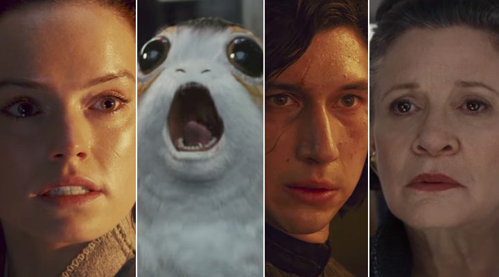  Los instantes más emocionantes del tráiler de 'Star Wars: Los últimos Jedi'