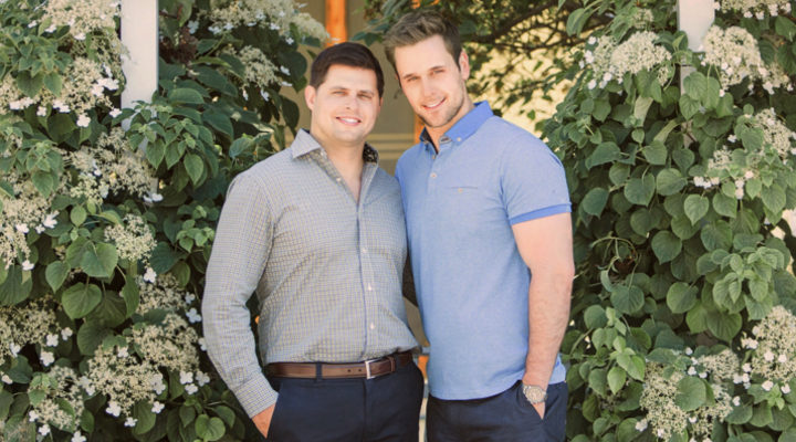  Dan Amboyer y su marido Eric P. Berger