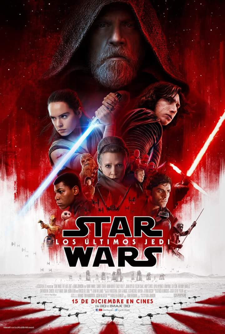 nuevo póster Star Wars:Los últimos Jedi