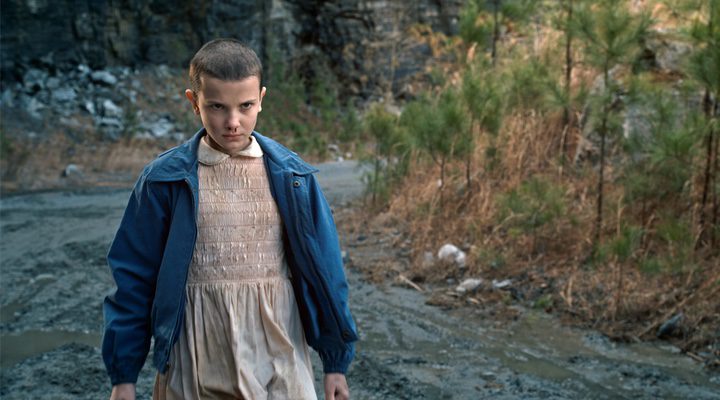 Millie Bobby Brown como Eleven en 'Stranger Things'