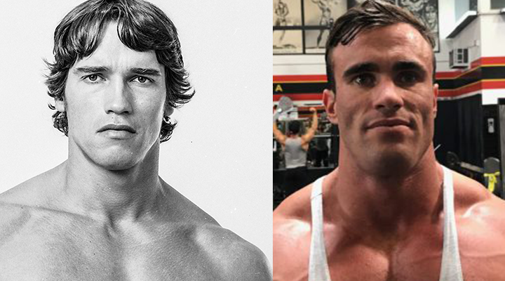 Schwarzeneger y Calum Von Moger