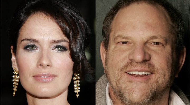 Lena Headey y Harvey Weinstein