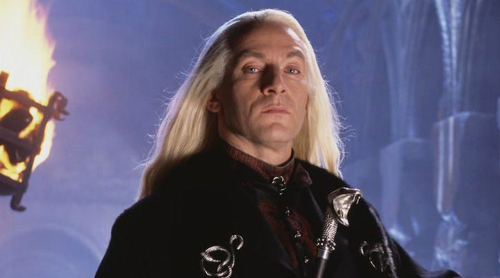 Jason Isaacs en 'Harry Potter y la Cámara Secreta'