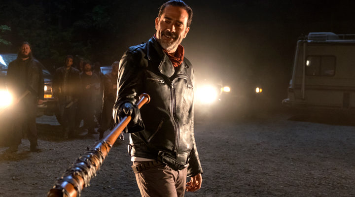  Negan con su bate 'The Walking Dead'