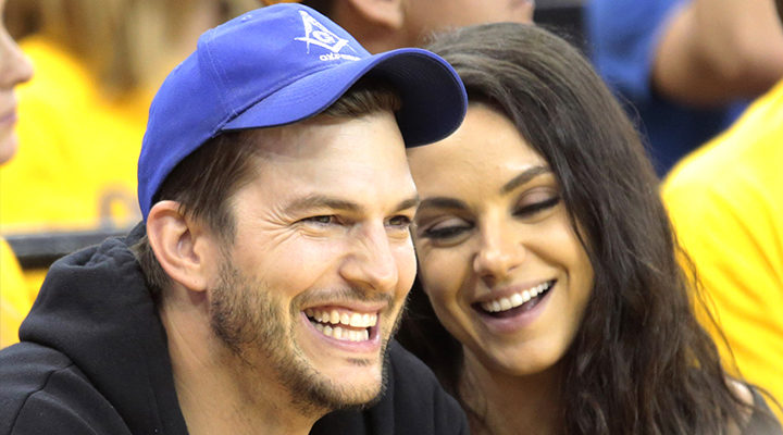 Ashton Kutcher y Mila Kunis