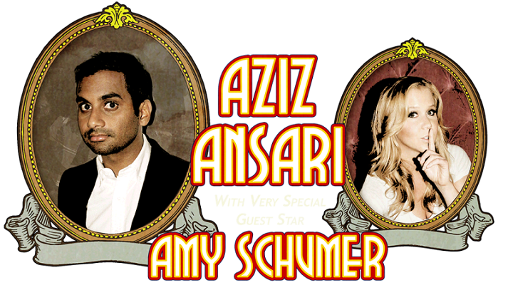  amy schumer y aziz ansari