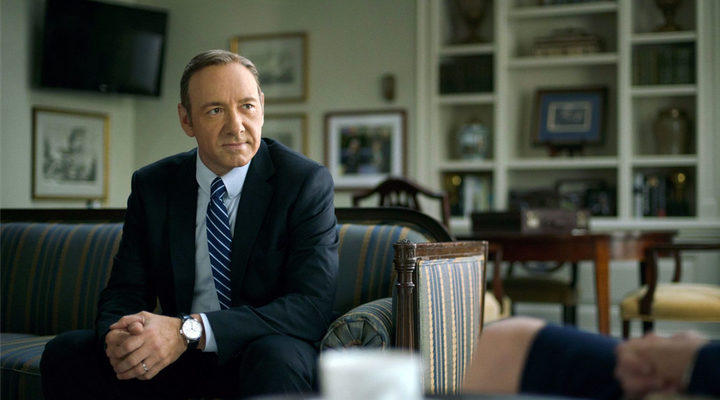 Kevin Spacey en 'House of Cards'