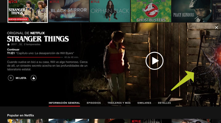 'Stranger Things' en Netflix