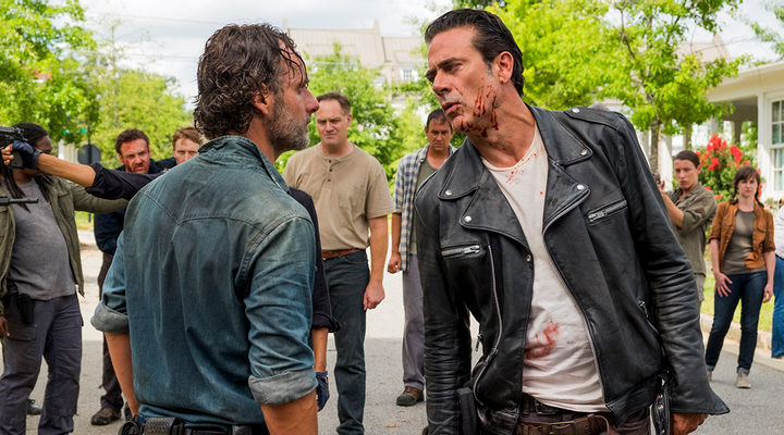 Negan Y Rick 'The Walking Dead'