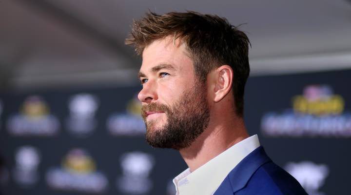 Chris Hemsworth en la premiere de 'Thor: Ragnarok'