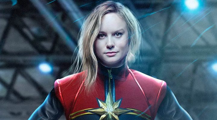 Brie Larson como Captain Marvel